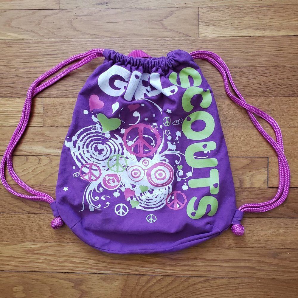 Girl Scout Drawstring Backpack - Picture 3 of 3